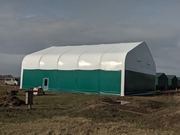 Каркасно-тентовый ангар,  сборно-разборный,  18х20 м