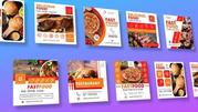 Изготовление креативов для Инсты в Астане для кафе (I_FOOD-18)