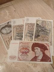 Обменять немецкие марки и др